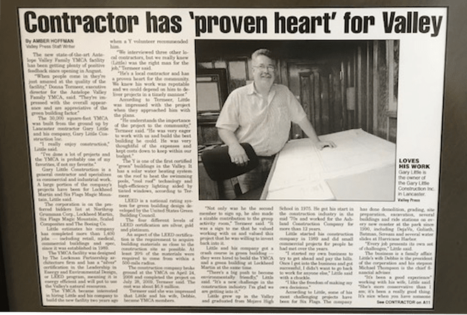 Gary Littel in the news
